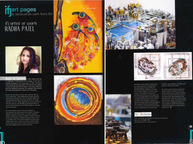 Radha Patel featured in Four India November Edition
